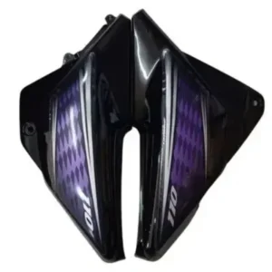 Side Panel for Honda Dream Neo Black Purple