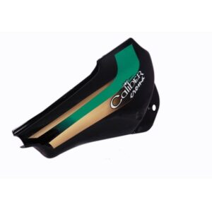 Bajaj Caliber Croma Side Cowl Set Black Green