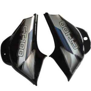 side-panel-side-cowl-set-fit-for-bajaj-ct-100-black-blue-sticker Bajaj CT100 Side Panel Cowl Set Black Blue
