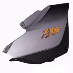 side-panel-side-cowl-set-fit-for-hero-ambition-cloud-silver-for-black-bike Side Panel Set for Hero Ambition Cloud Silver