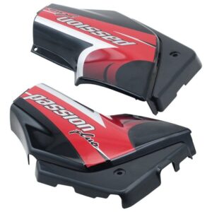 side-panel-side-cowl-set-fit-for-hero-passion-plus-black-red-sticker Side Cowl Set Hero Passion Plus Black Red