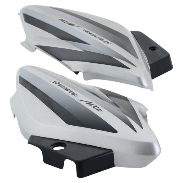 Side Panel Cowl Set Hero Splendor NXG Force Silver
