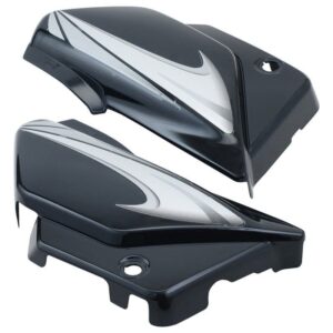 side-panel-side-cowl-set-fit-for-hero-splendor-plus-black-silver-sticker Side Panel Cowl Set Hero Splendor Plus Black Silver