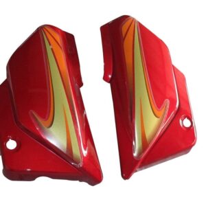 Side Cowl Set for Hero Splendor Plus Candy Red