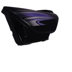 Side Panel Cowl Set for Hero Splendor Plus Black Purple