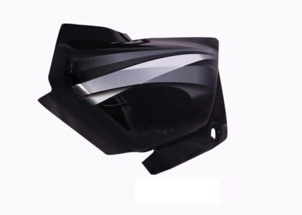 Side Panel Cowl Set for Hero Splendor Plus IBS Black Silver