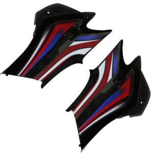 side-panel-side-cowl-set-fit-for-hero-super-splendor-i3s-black-red Side Panel Cowl Set for Hero Super Splendor i3s