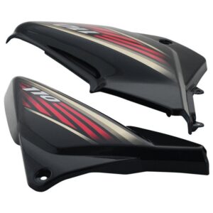 side-panel-side-cowl-set-fit-for-honda-dream-neo-type-2-black-red-sticker Honda Dream Neo Type 2 Side Panel Cowl Black Red