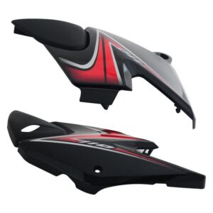 side-panel-side-cowl-set-fit-for-honda-dream-yuga-black Side Panel Cowl Set for Honda Dream Yuga Black