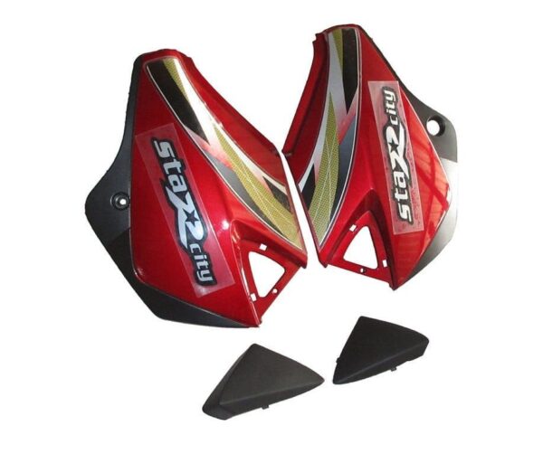 side-panel-side-cowl-set-fit-for-tvs-starcity-new-model-flame-red TVS Starcity Side Panel Cowl Flame Red