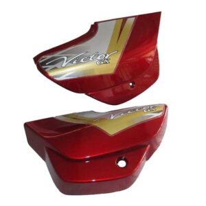 Side Panel Cowl Set TVS Victor GX Flame Red