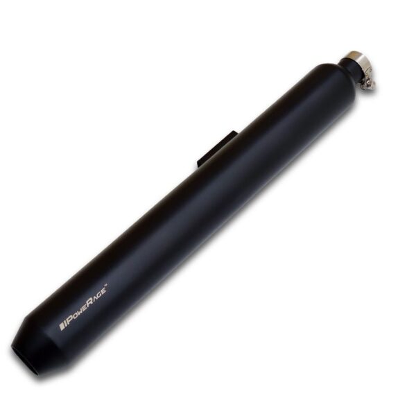 slip-ons-exhaust-for-re-350-500-black-finish-long-type RE350 500 Exhaust Slip On Long Black
