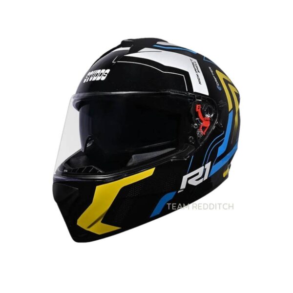 studds-drifter-d4-r1-black-yellow-n6-white Studds Drifter D4 Helmet Black Yellow N6