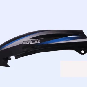 tail-panel-seat-cowl-bajaj-ct-100-es-black-blue-stk Tail Panel Seat Cowl for Bajaj CT 100 ES Black Blue