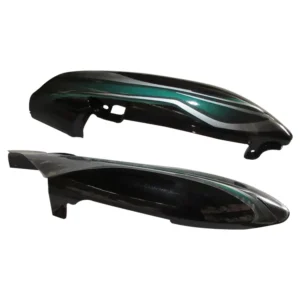 tail-panel-seat-cowl-bajaj-discover-100cc-black-green-stk Tail Panel Seat Cowl Bajaj Discover 100cc Black Green