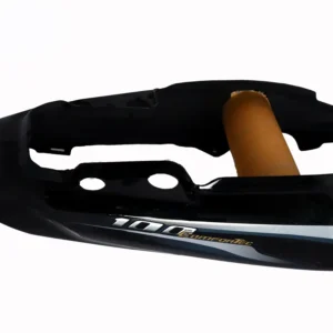 tail-panel-seat-cowl-bajaj-platina-drl-comfortec-black Tail Panel for Bajaj Platina Black