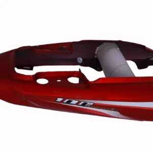 tail-panel-seat-cowl-bajaj-platina-drl-comfortec-red Tail Panel Seat Cowl for Bajaj Platina Red