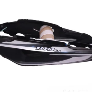 tail-panel-seat-cowl-bajaj-platina-es-black-grey-stk Tail Panel for Bajaj Platina ES Black Grey