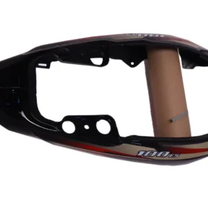 tail-panel-seat-cowl-bajaj-platina-es-black-red-stk Tail Panel for Bajaj Platina ES