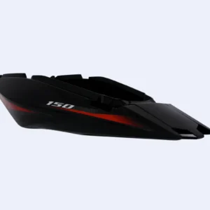 tail-panel-seat-cowl-bajaj-pulsar-upgrade-150cc-ug-7-black-red Tail Panel Seat Cowl for Bajaj Pulsar 150UG7 Black Red