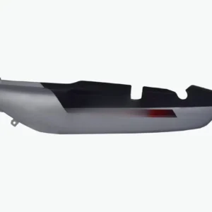 tail-panel-seat-cowl-hero-cbz-star-black-silver-bike Tail Panel Seat Cowl for Hero CBZ Black Silver
