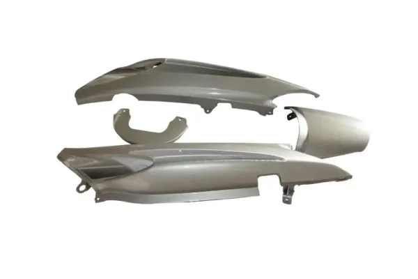 Tail Panel Seat Cowl for Hero Glamour NM Silver Black
