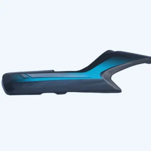 tail-panel-seat-cowl-hero-hf-deluxe-bs6-grey-green Tail Panel for Hero HF Deluxe BS6 Grey Green
