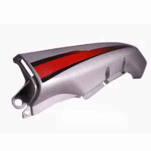 Tail Panel Seat Cowl Silver Red for Passion Plus