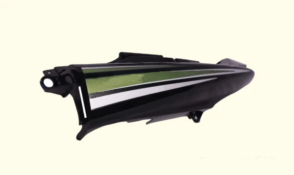 tail-panel-seat-cowl-hero-passion-pro-digital-black-parrot-green-bike Tail Panel for Passion Pro Digital Black Parrot Green Bike