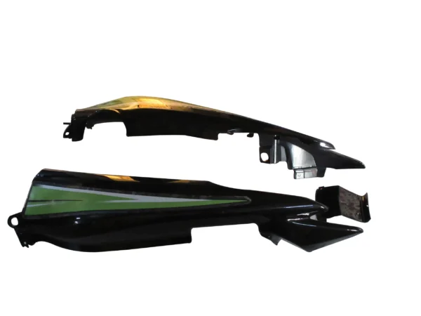 tail-panel-seat-cowl-hero-passion-xpro-black-green-stk Tail Panel for Hero Passion XPro Black Green
