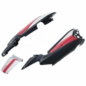 Tail Panel Seat Cowl for Hero Splendor i Smart Black Red