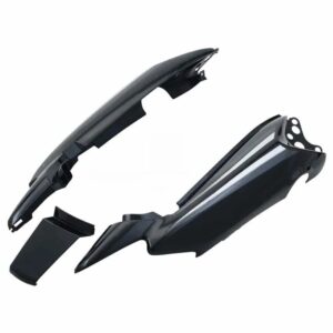 Tail Panel Seat Cowl for Hero Splendor NXG Black Silver