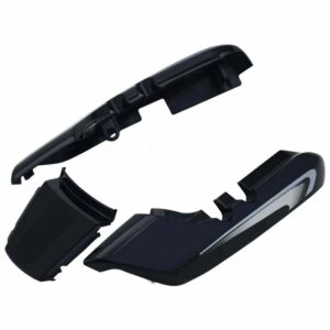 Tail Panel Seat Cowl for Splendor Plus Black Silver