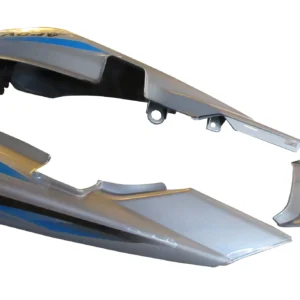 tail-panel-seat-cowl-hero-splendor-pro-type-4-silver Tail Panel Seat Cowl Silver for Hero Splendor Pro Type 4