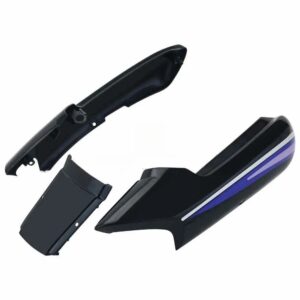 Rear Seat Cowl for Hero Super Splendor Black Purple