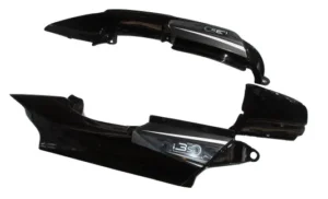 Tail Panel Seat Cowl for Hero Splendor i3s Black White