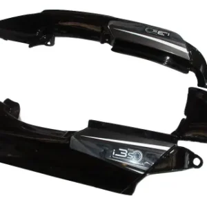 tail-panel-seat-cowl-hero-super-splendor-i3s-black-white Tail Panel Seat Cowl for Hero Splendor i3s Black White