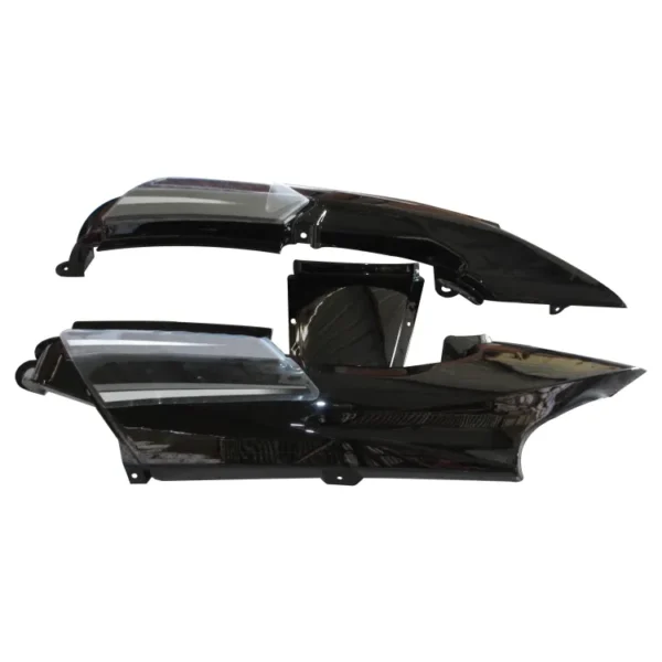 tail-panel-seat-cowl-hero-super-splendor-latest-type-2-black-grey-stk Tail Panel Seat Cowl for Hero Splendor Plus Black Grey