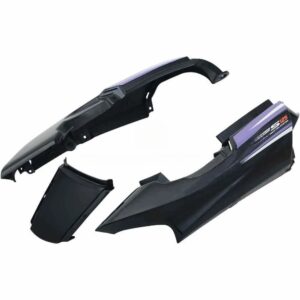 Seat Cowl for Hero Super Splendor Black Purple