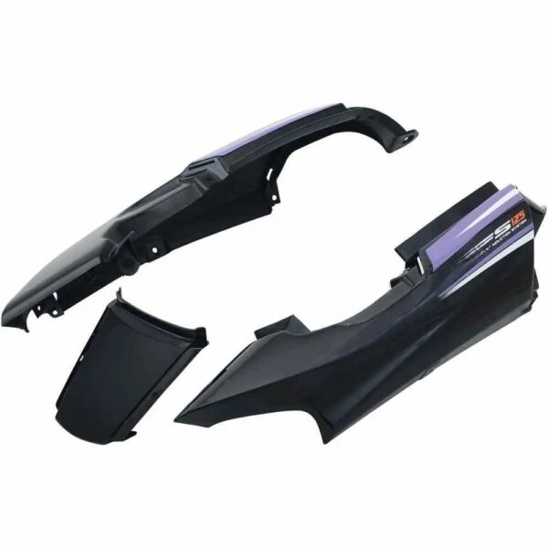 Seat Cowl for Hero Super Splendor Black Purple