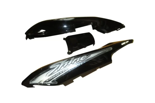 tail-panel-seat-cowl-honda-shine-latest-black-grey-stk Tail Panel for Honda Shine Black Grey
