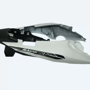tail-panel-seat-cowl-honda-shine-sp-type-2-white Tail Panel Seat Cowl for Honda Shine SP Type 2 White