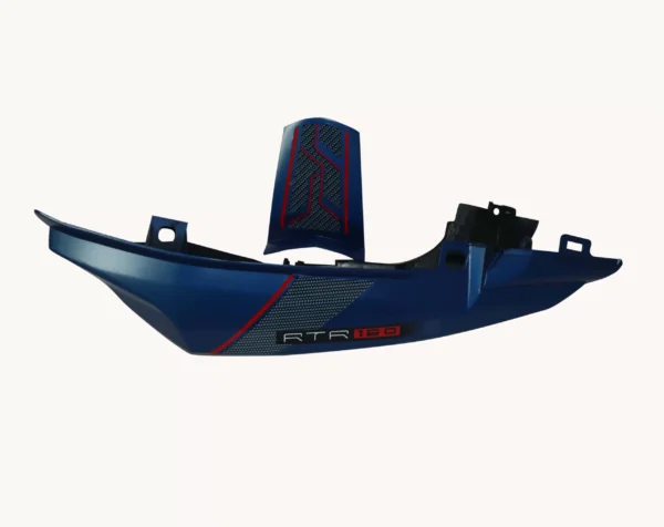 tail-panel-seat-cowl-tvs-apache-160-n-m-matt-blue Apache 160 NM Tail Seat Cowl Matt Blue