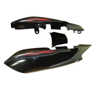 tail-panel-seat-cowl-tvs-star-cvti-110-n-m-black-red-stk Tail Panel for TVS Star CVTi 110 Black Red