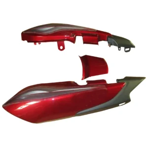 Tail Panel Seat Cowl for TVS Star CVTi 110 Red