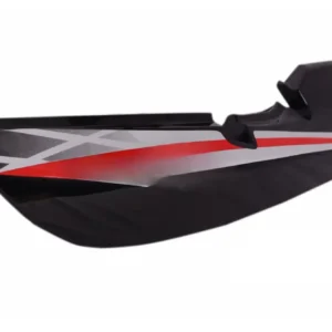Tail Panel for TVS Victor GX Black Red