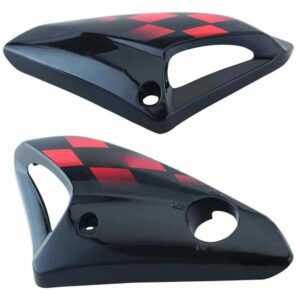 tank-side-cover-panel-set-lh-rh-hero-honda-glamour-n-m-black-red-stk Honda Glamour Tank Side Covers LH RH Black Red