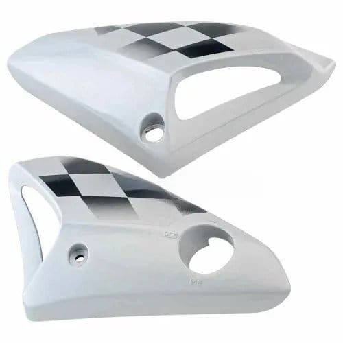 tank-side-cover-panel-set-lh-rh-hero-honda-glamour-n-m-silver Honda Glamour Tank Side Covers L R Silver
