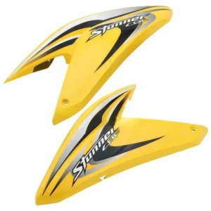 tank-side-cover-panel-set-lh-rh-honda-stunner-yellow Tank Side Cover Set Honda Stunner Yellow