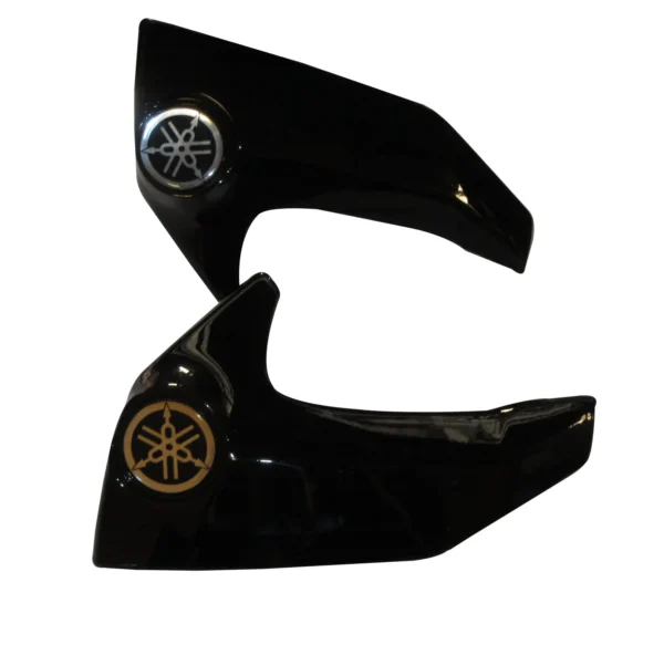 FZ Tank Side Cover Set Yamaha Black